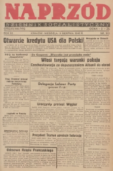 Naprzód : dziennik socjalistyczny : organ WK PPS. 1946, nr 182
