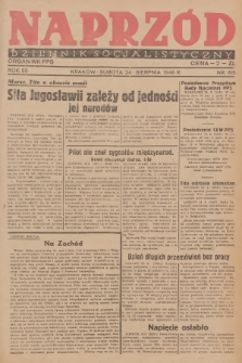 Naprzód : dziennik socjalistyczny : organ WK PPS. 1946, nr 195