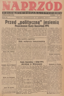 Naprzód : dziennik socjalistyczny : organ WK PPS. 1946, nr 197