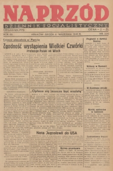 Naprzód : dziennik socjalistyczny : organ WK PPS. 1946, nr 206