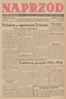Naprzód : dziennik socjalistyczny : organ WK PPS. 1946, nr 217