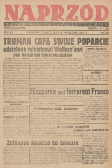Naprzód : dziennik socjalistyczny : organ WK PPS. 1946, nr 218
