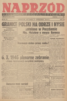 Naprzód : dziennik socjalistyczny : organ WK PPS. 1946, nr 219