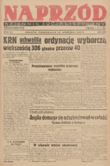Naprzód : dziennik socjalistyczny : organ WK PPS. 1946, nr 225