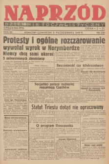 Naprzód : dziennik socjalistyczny : organ WK PPS. 1946, nr 235