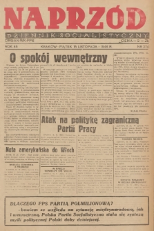 Naprzód : dziennik socjalistyczny : organ WK PPS. 1946, nr 278