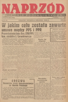 Naprzód : dziennik socjalistyczny : organ WK PPS. 1946, nr 294