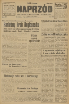 Naprzód : organ Polskiej Partii Socjalistycznej. 1947, nr 294