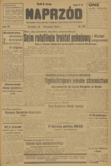 Naprzód : organ Polskiej Partii Socjalistycznej. 1947, nr 313