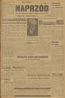 Naprzód : organ Polskiej Partii Socjalistycznej. 1947, nr 317