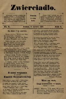 Zwierciadło. R.4, 1896, nr 6