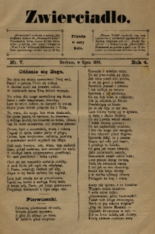Zwierciadło. R.4, 1896, nr 7