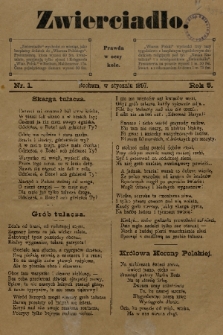 Zwierciadło. R.5, 1897, nr 1