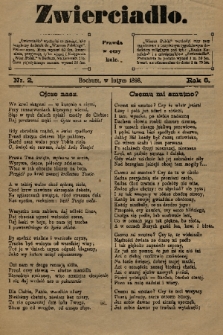 Zwierciadło. R.6, 1898, nr 2