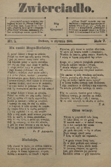 Zwierciadło. R.7 [i.e.8], 1900, nr 1