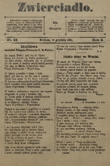 Zwierciadło. R.8 [i.e.9], 1901, nr 12