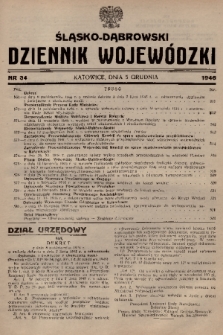 Śląsko-Dąbrowski Dziennik Wojewódzki. 1946, nr 34