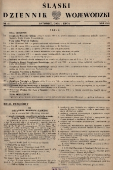 Śląski Dziennik Wojewódzki. 1949, nr 13