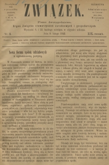 Związek : pismo dwutygodniowe : organ Związku stowarzyszeń zarobkowych i gospodarczych. R.19, 1892, nr 3