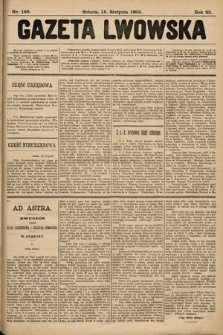 Gazeta Lwowska. 1903, nr 186