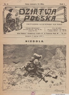 Dziatwa Polska : dwutygodnik illustrowany dla dzieci. 1922, nr 2