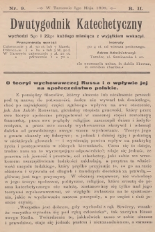 Dwutygodnik Katechetyczny. R.2, 1898, nr 9