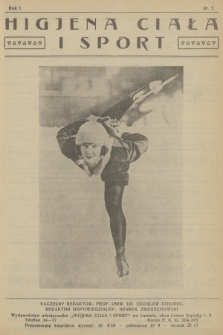 Higjena Ciała i Sport. R.1, 1925, nr 7