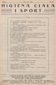 Higjena Ciała i Sport. R.2, 1926, nr 10