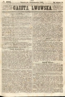 Gazeta Lwowska. 1862, nr 236