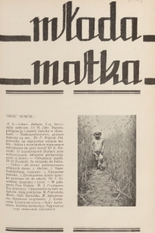 Młoda Matka. [R.12], [1938], nr 16