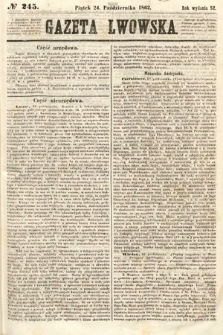 Gazeta Lwowska. 1862, nr 245