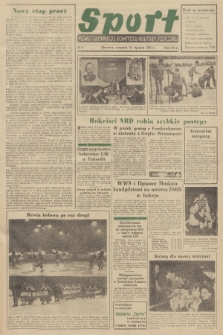Sport : pismo Głównego Komitetu Kultury Fizycznej. 1951, nr 6