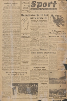 Sport : pismo Głównego Komitetu Kultury Fizycznej. 1951, nr 9