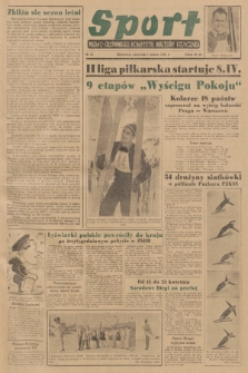 Sport : pismo Głównego Komitetu Kultury Fizycznej. 1951, nr 18