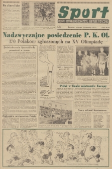 Sport : pismo Głównego Komitetu Kultury Fizycznej. 1951, nr 79