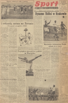 Sport : pismo Głównego Komitetu Kultury Fizycznej. 1951, nr 95