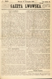 Gazeta Lwowska. 1862, nr 265