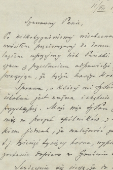 List Ignacego Jana Paderewskiego do Michała Pawlikowskiego