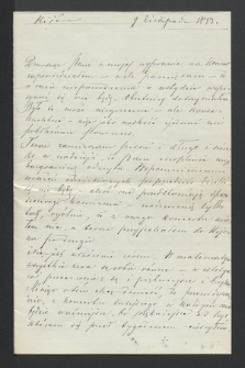 Listy Ignacego Paderewskiego do Heleny Górskiej z lat 1880-1884