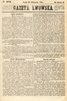 Gazeta Lwowska. 1862, nr 272