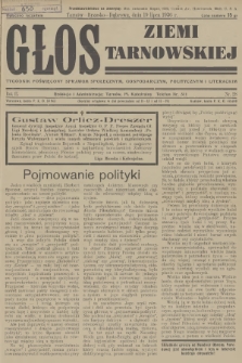 Głos Ziemi Tarnowskiej : tygodnik poświęcony sprawom społecznym, gospodarczym, politycznym i literackim. R.2, 1936, nr 28