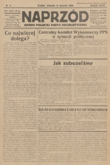 Naprzód : organ Polskiej Partji Socjalistycznej. 1930, nr 9