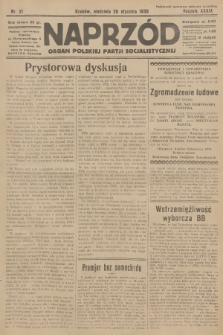 Naprzód : organ Polskiej Partji Socjalistycznej. 1930, nr 21