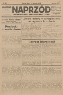 Naprzód : organ Polskiej Partji Socjalistycznej. 1930, nr 23
