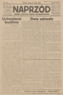 Naprzód : organ Polskiej Partji Socjalistycznej. 1930, nr 38