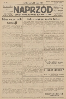 Naprzód : organ Polskiej Partji Socjalistycznej. 1930, nr 44