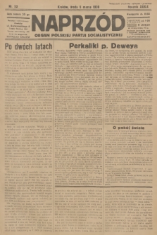 Naprzód : organ Polskiej Partji Socjalistycznej. 1930, nr 53