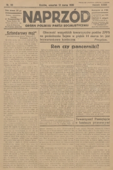 Naprzód : organ Polskiej Partji Socjalistycznej. 1930, nr 60