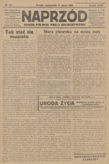 Naprzód : organ Polskiej Partji Socjalistycznej. 1930, nr 64
