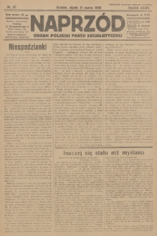 Naprzód : organ Polskiej Partji Socjalistycznej. 1930, nr 67